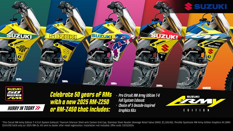 Suzuki - RM Army Edition