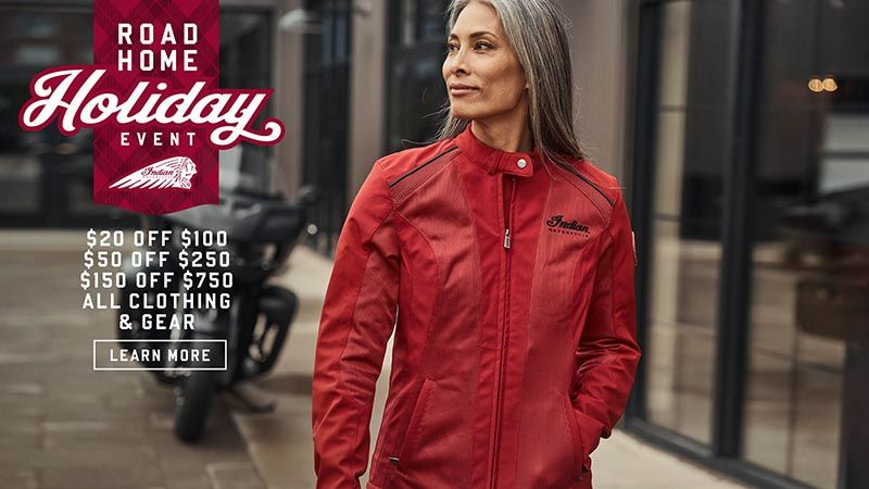 Indian Motorcycle - $20 Off $100, $50 Off $250, $150 Off $750 All Clothing & Gear