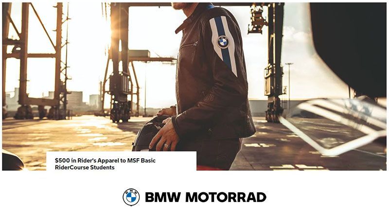  BMW - MSF Riding Course Support