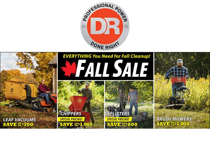 DR Power Equipment - Fall Sale