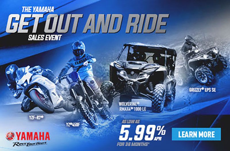 Yamaha Motor Corp., USA Yamaha - Get Out and Ride Sales Event