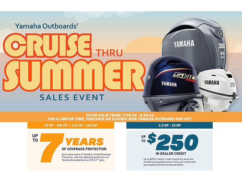 Yamaha Marine - Cruise Thru Summer Sales Event
