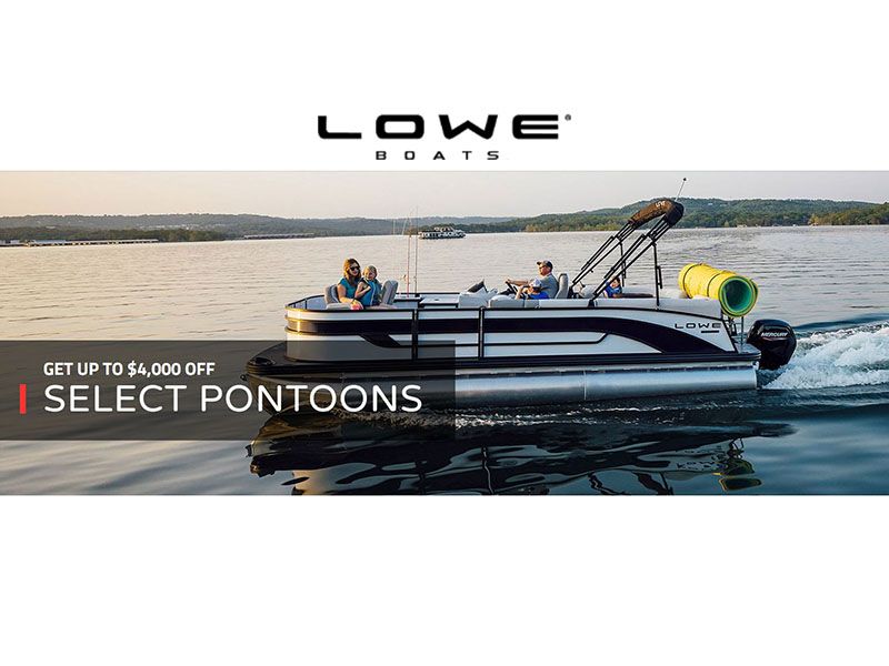 Lowe - Get Up To $4,000 Off Select Pontoons