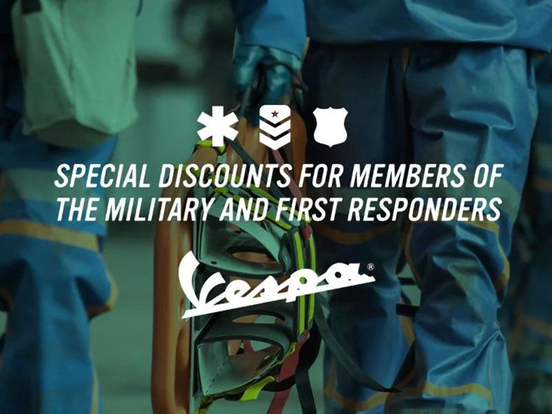 Vespa - Military & First Responders