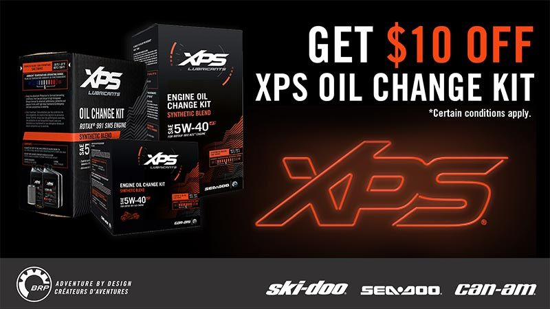 Ski-Doo - $10 off XPS Oil Change Kits