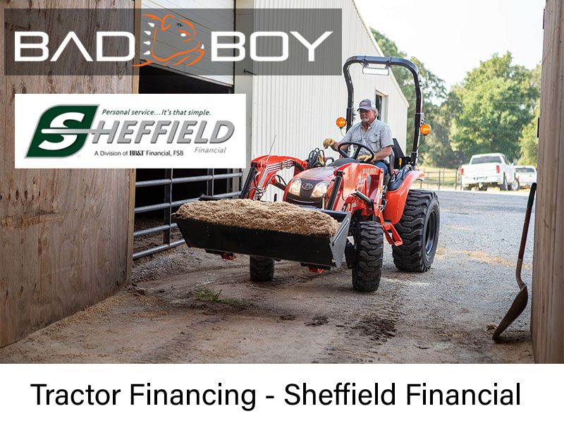 Bad Boy Mowers - Tractor Financing - Sheffield Financial