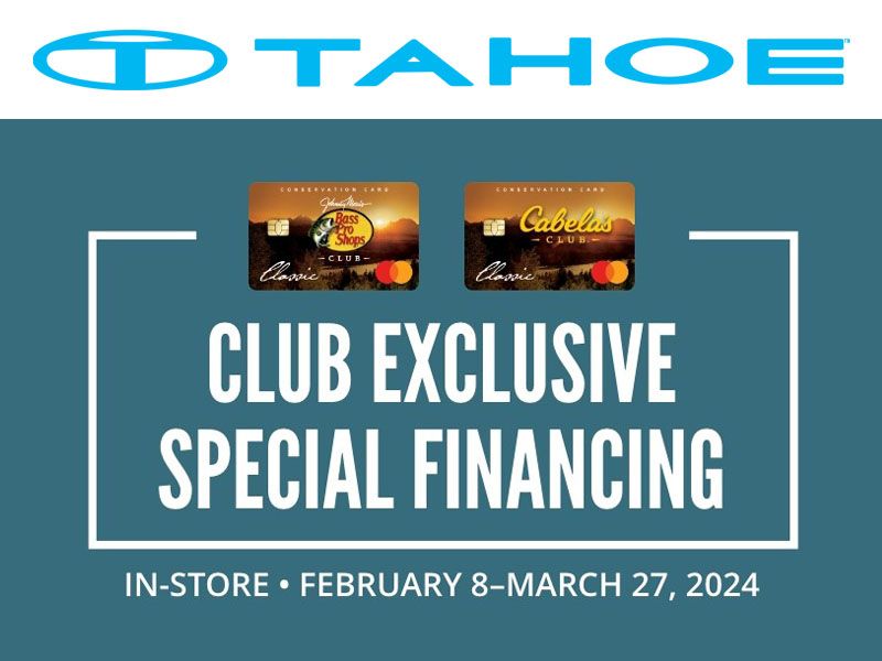 Tahoe - Club Exclusive Special Financing