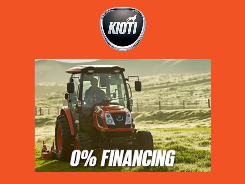 Kioti - 0% for 84 Months