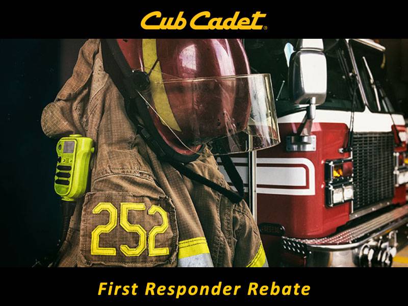  Cub Cadet - First Responder Rebate