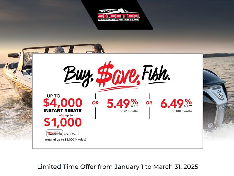 Skeeter - Buy, Save, Fish