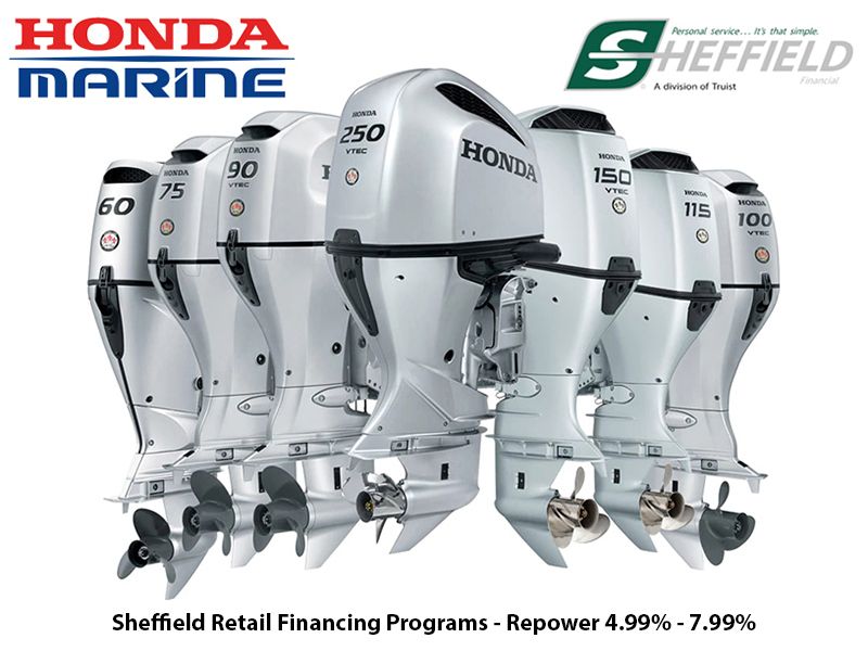 Honda Marine - Sheffield Retail Financing Programs - Repower 4.99% - 7.99%