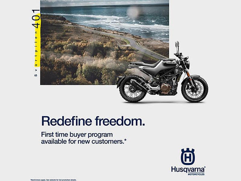 Husqvarna - Redefine Freedom First Time Buyer Program