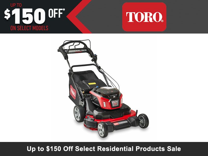 Toro - Up to $150 Off Select Residential Products Sale