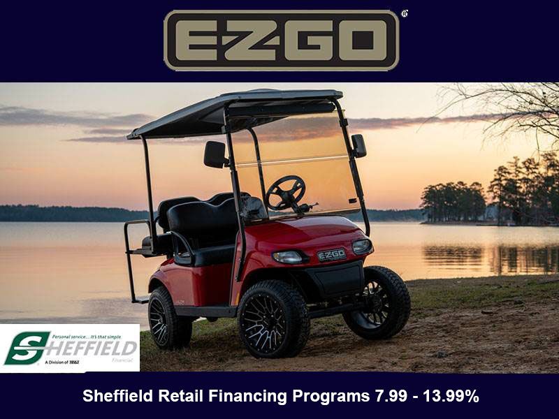  E-Z-GO - Sheffield Retail Financing Programs 7.99 - 13.99%