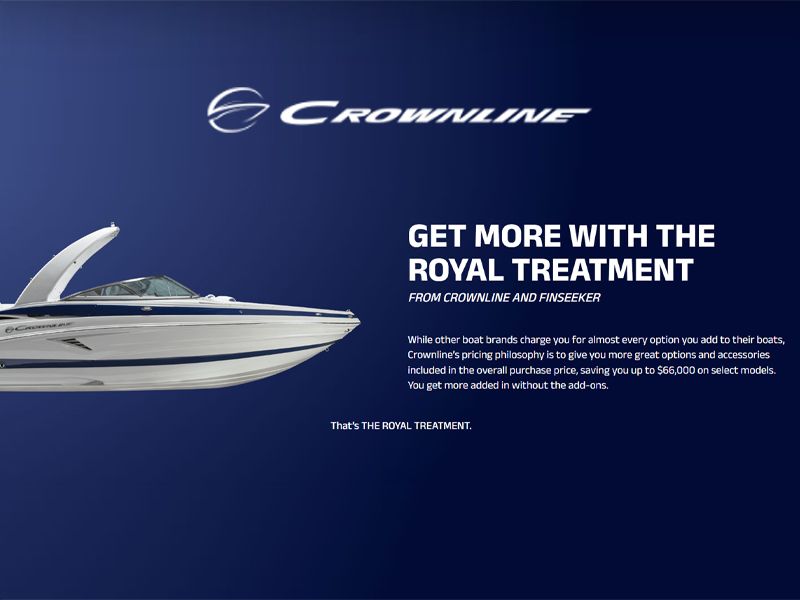 Crownline - Get More with The Royal Treatment from Crownline and Finseeker
