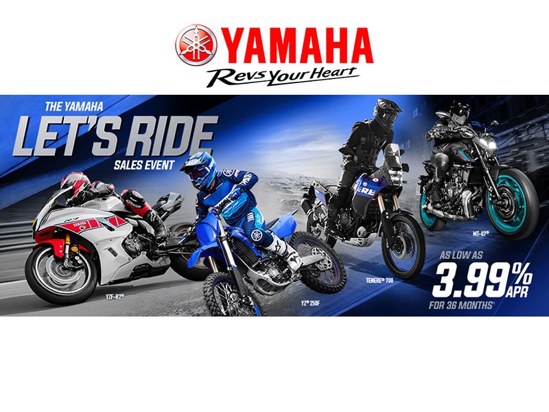  Yamaha - Let's Ride Sales Event - Motorcycles & Scooters