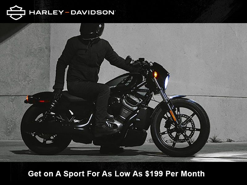  Harley-Davidson - Get on A Sport For As Low As $199 Per Month