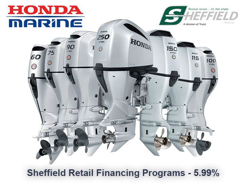Honda Marine - Sheffield Retail Financing Programs - 5.99%