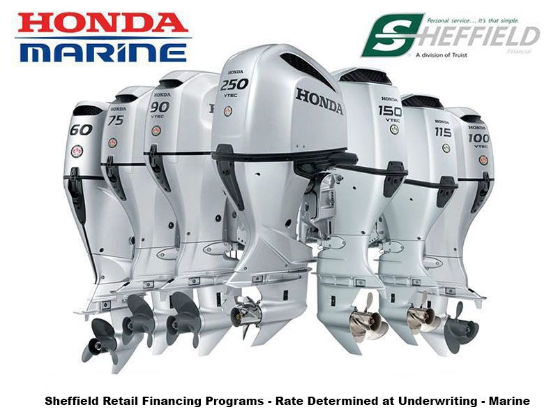 Honda Marine - Sheffield Retail Financing Programs - Rate Determined at Underwriting - Marine