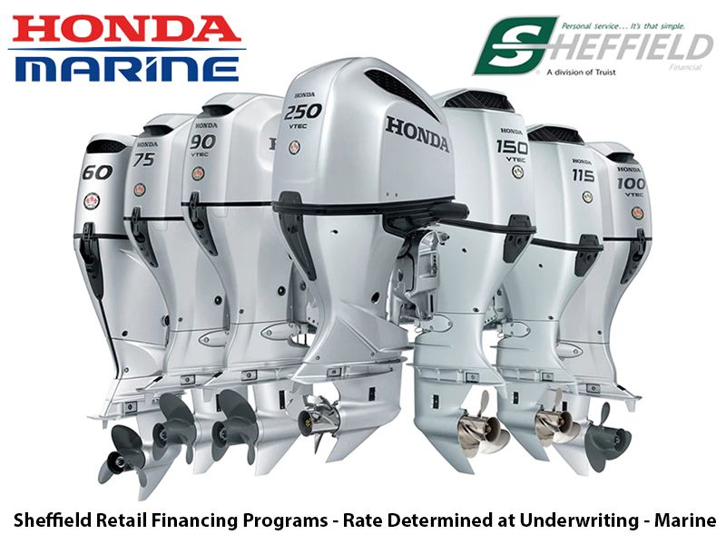 Honda Marine - Sheffield Retail Financing Programs - Rate Determined at Underwriting - Marine