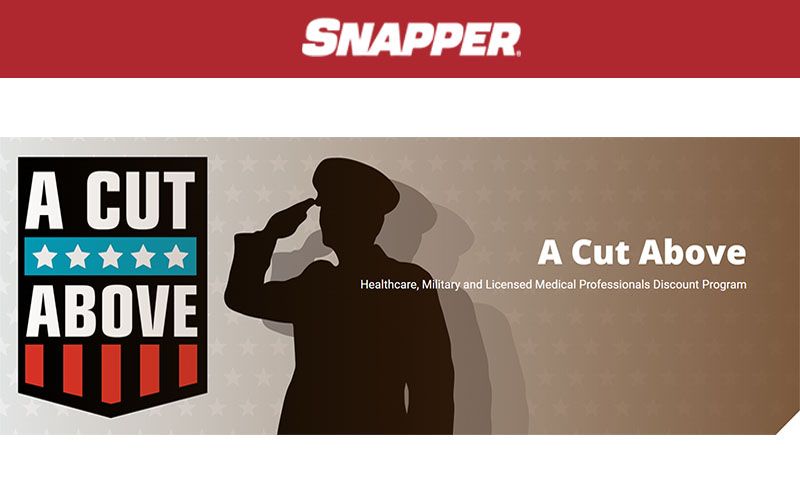 Snapper - A Cut Above - Military & First Responder Discount Program