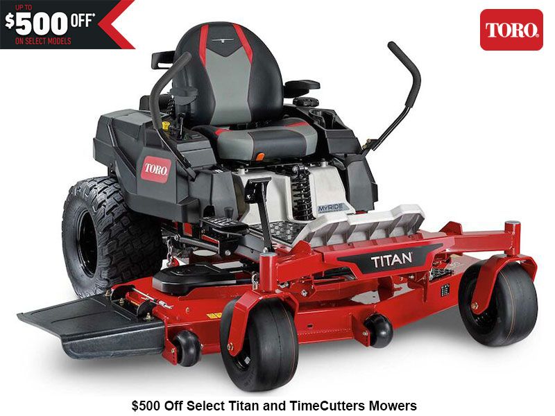 Toro - $500 Off Select Titan and TimeCutter Mowers