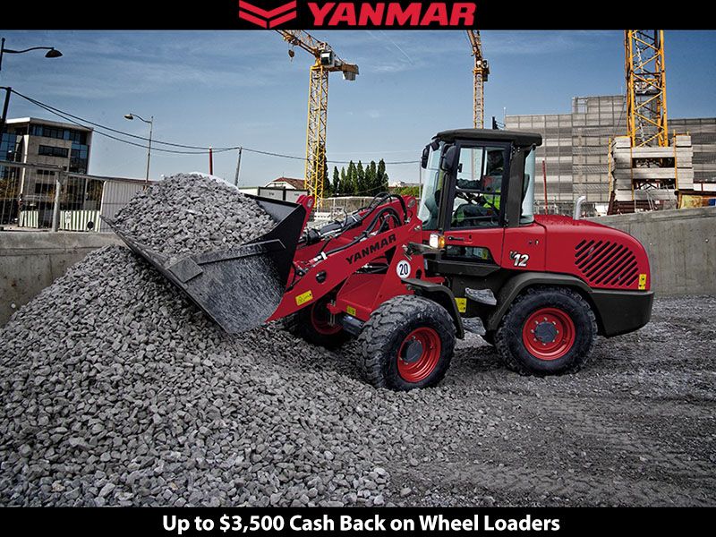 Yanmar - Up to $3,500 Cash Back on Wheel Loaders