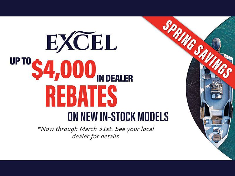 Excel Boats - Spring Saving