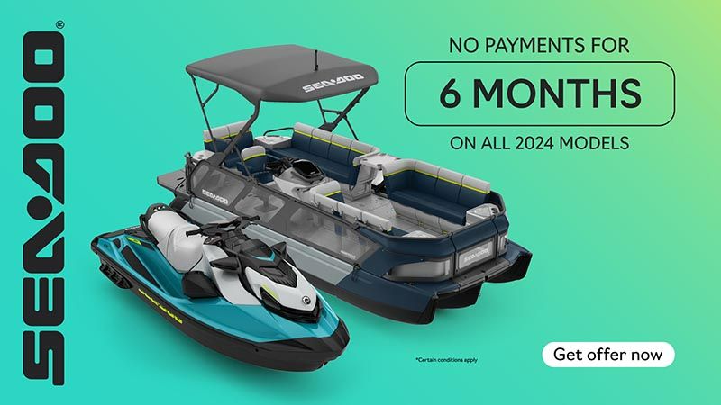 Sea-Doo - Get no payment for 6 months on all 2024 Sea-Doo models