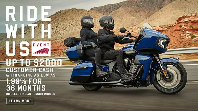 Indian Motorcycle - Up to $2,000 Customer Cash on Select Pursuit Models