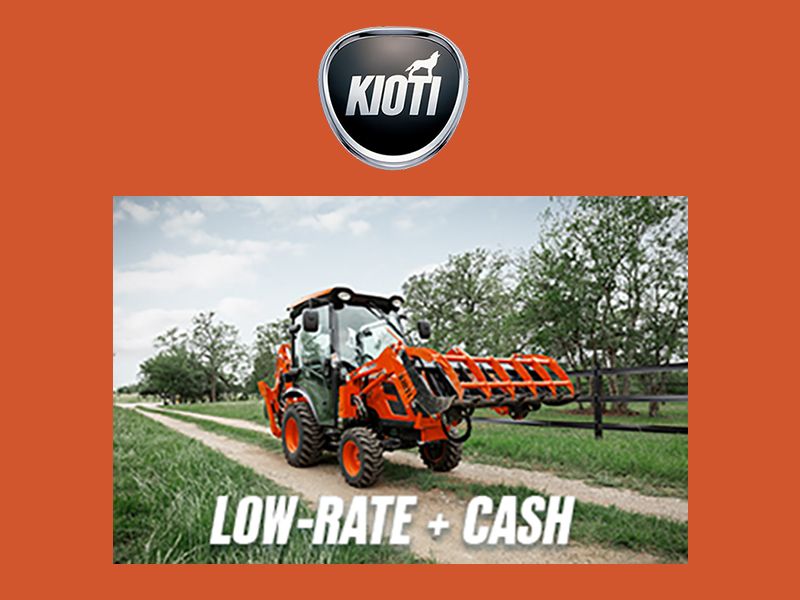 Kioti - Low-Rate + Cash