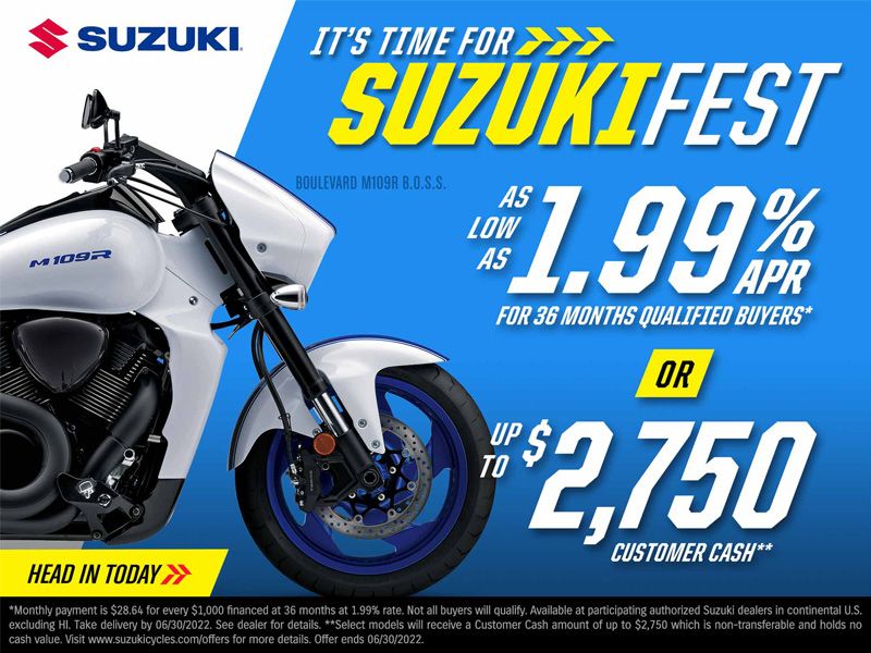 Suzuki Motor of America Inc. Suzuki - It's Time For Suzuki Fest