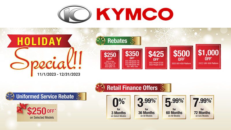 Kymco - Holiday Special