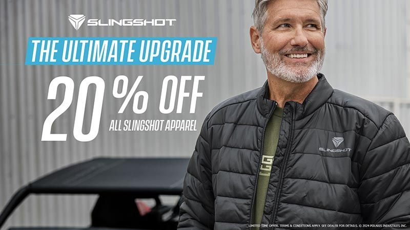 Slingshot - 20% Off ALL Slingshot Apparel