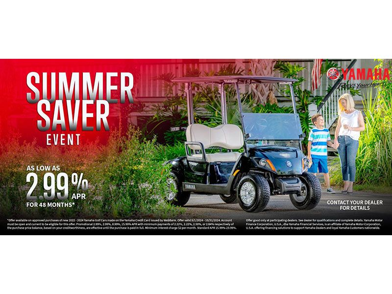 Summer Saver Event - As Low As 2.99% APR For 48 Months*