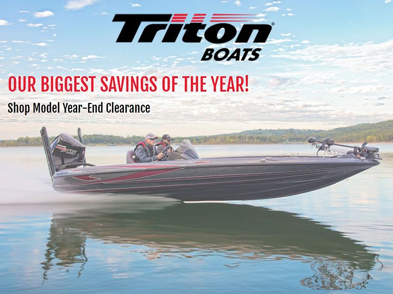 Triton - Model Year-End Clearance!