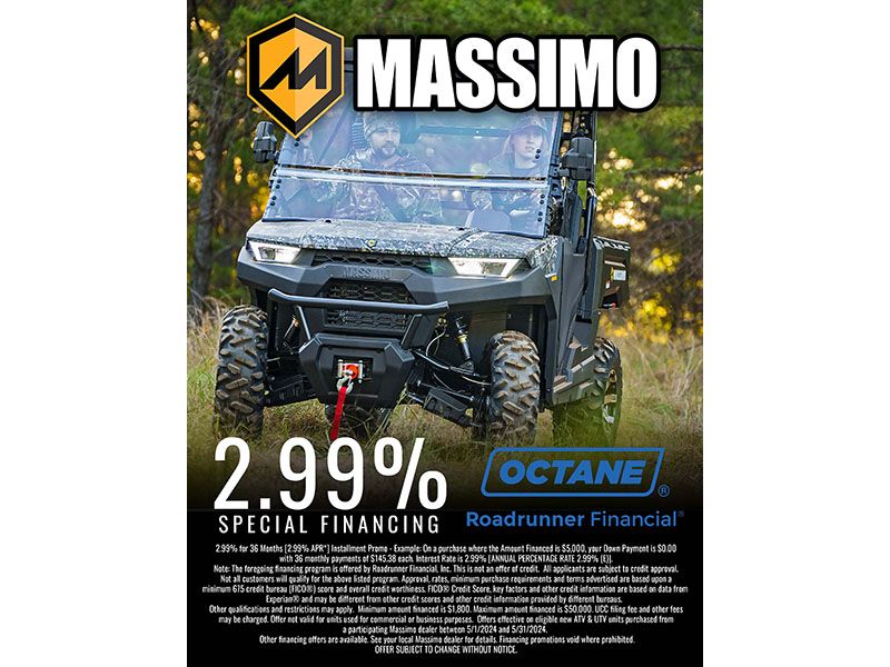 Massimo - 2.99% Special Financing Event