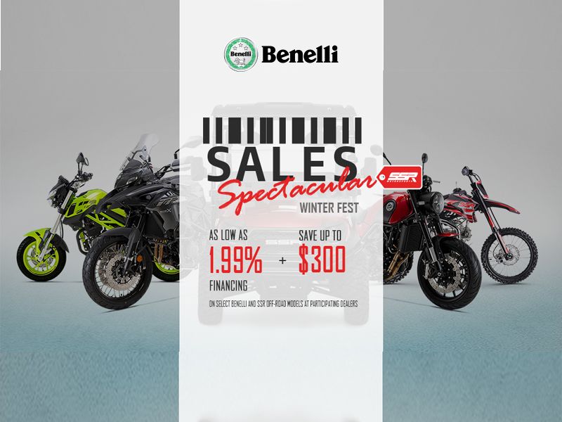Benelli - Sales Spectacular Winter Fest