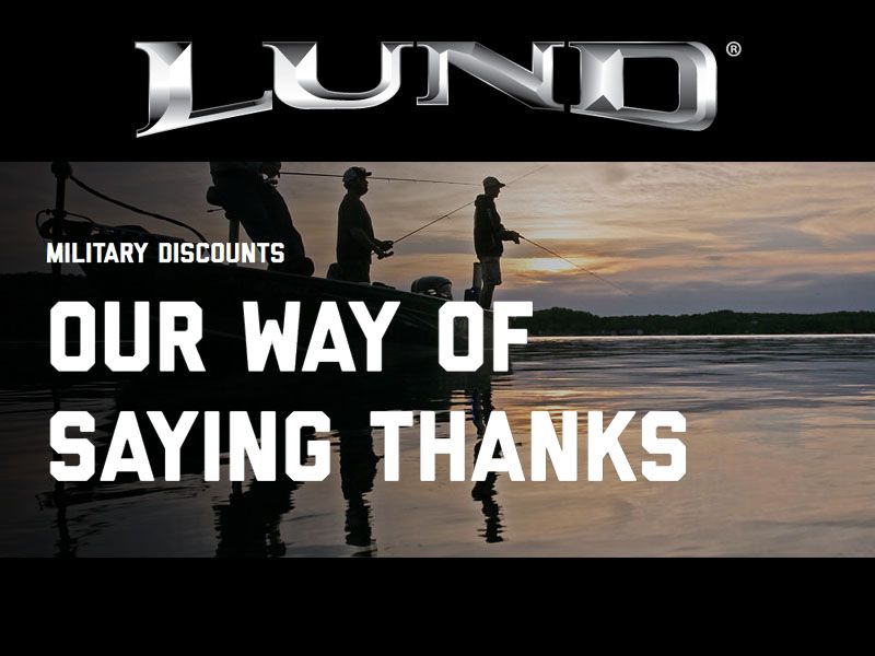 Lund - Military Discounts Our Way of Saying Thanks