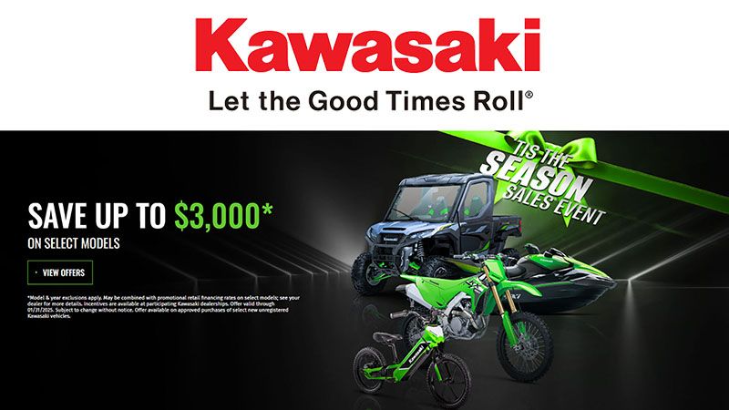 Kawasaki - ‘Tis The Season Sales Event