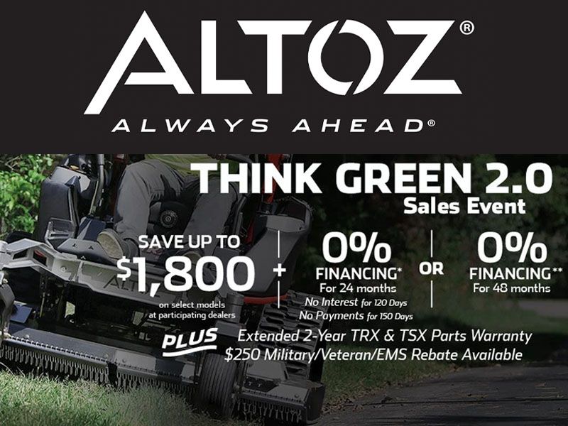 Altoz - Think Green 2.0 Sales Event