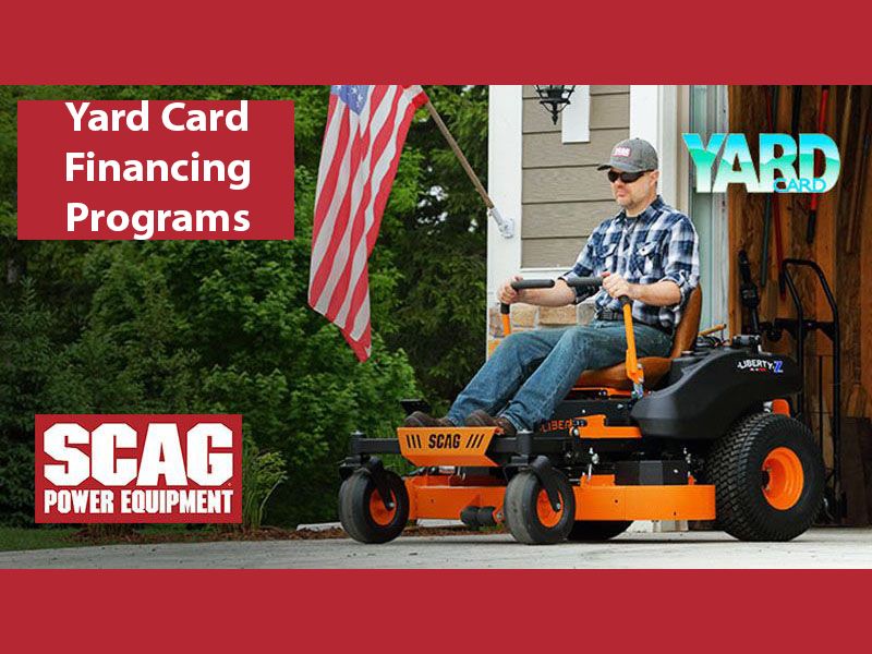 SCAG Power Equipment - Yard Card Financing Programs