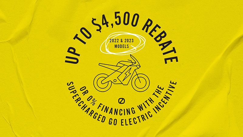 Zero Motorcycles - Go Electric Incentive Program
