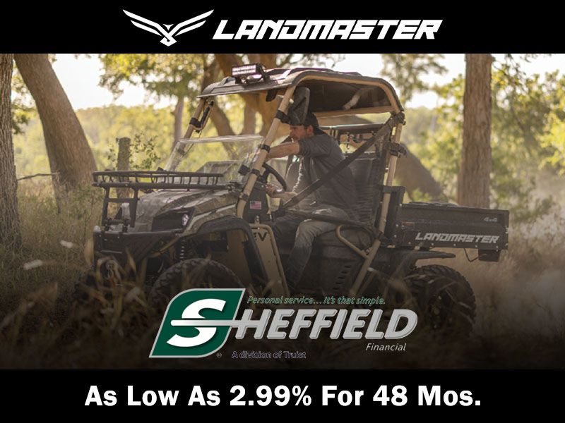 Landmaster - As Low As 2.99% For 48 Mos. Sheffield