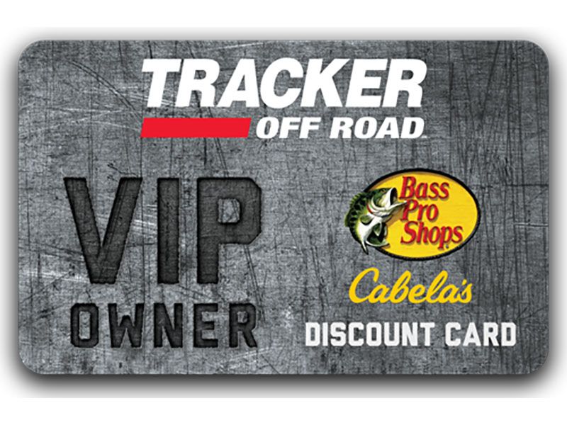 Tracker Off Road - Save Up To 10% On Purchases At Bass Pro Shops® And Cabela's® For Up To Two Years