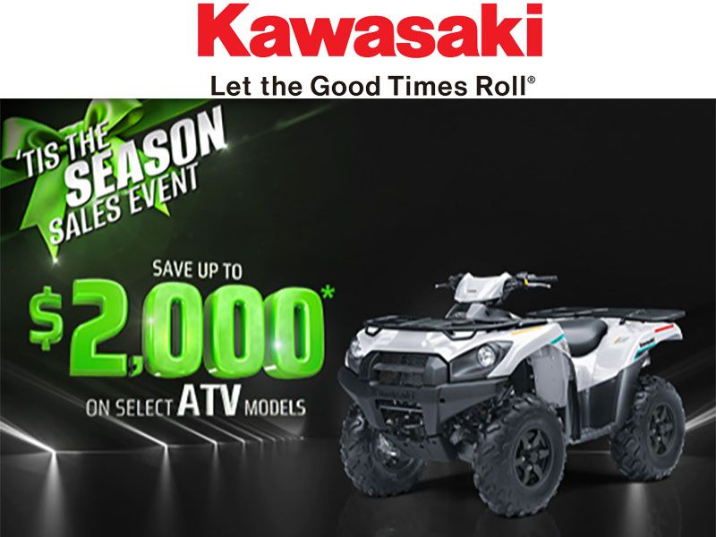 Kawasaki - Save Up to $2,000 on Select ATV Models