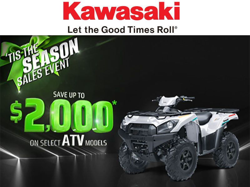 Kawasaki - Save Up to $2,000 on Select ATV Models