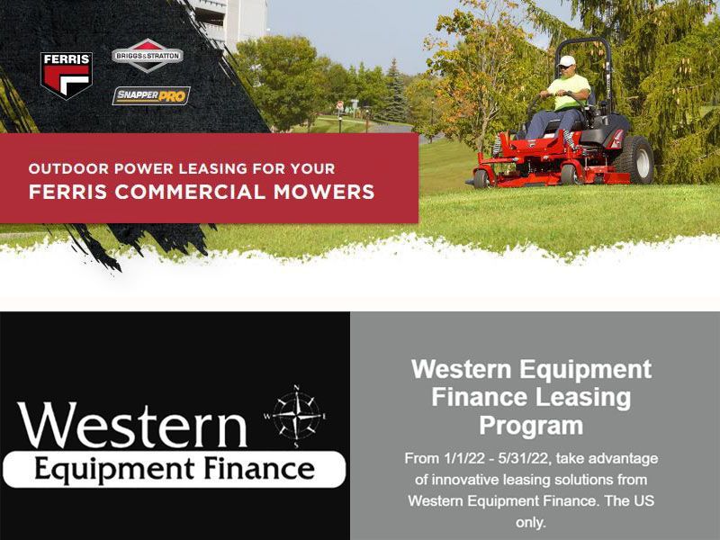  Ferris Industries - Western Equipment Finance Leasing Program