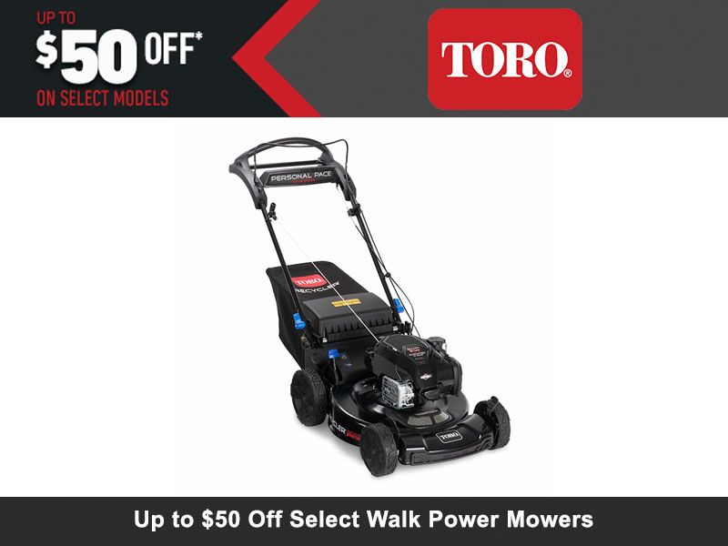 Toro - Up to $50 Off Select Walk Power Mowers