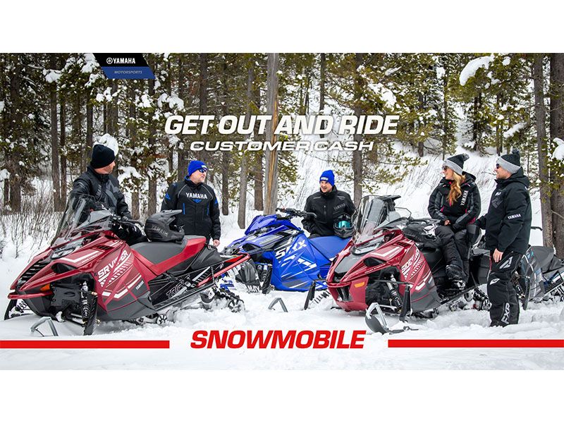Yamaha Motor Corp., USA Yamaha - Get Out and Ride Customer Cash - Snowmobile